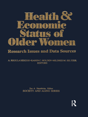 cover image of Health and Economic Status of Older Women